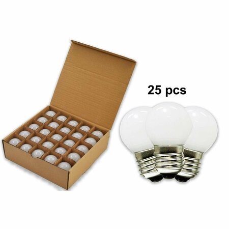 INTENSE G40 Frosted Bulbs Pure White, 25PK IN4247081